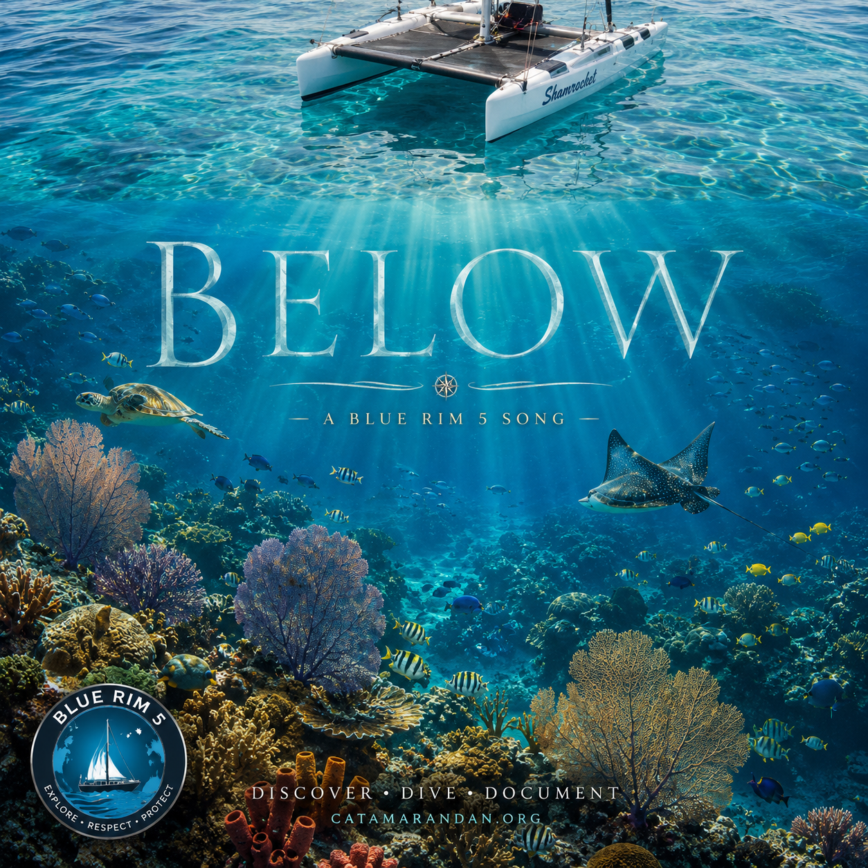 Below
