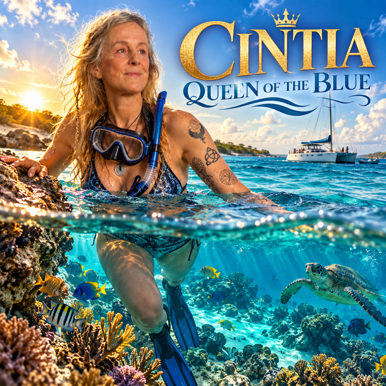 Cintia — Queen of the Blue album cover
