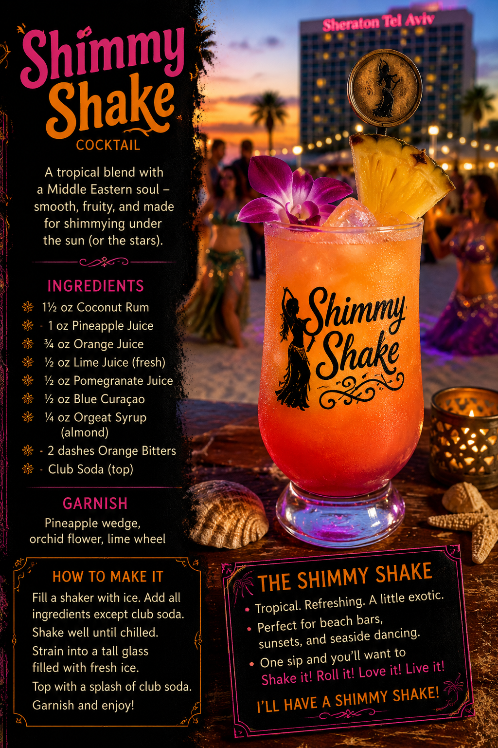 Shimmy Shake Cocktail